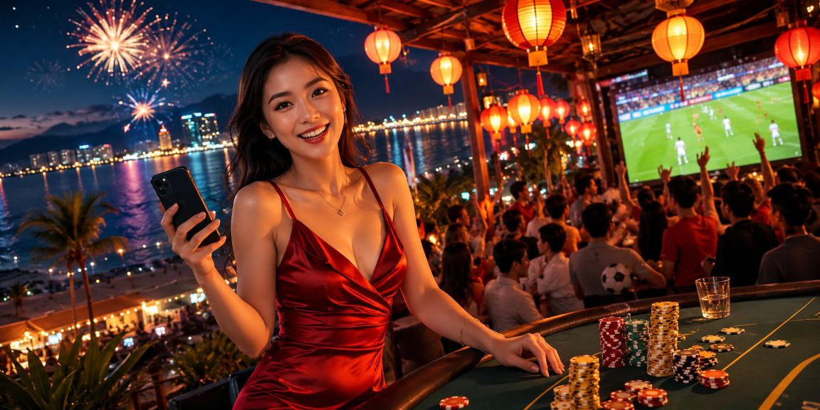 Đèn lồng Hội An lung linh gợi nhớ không khí xổ số và trò chơi may mắn Việt Nam